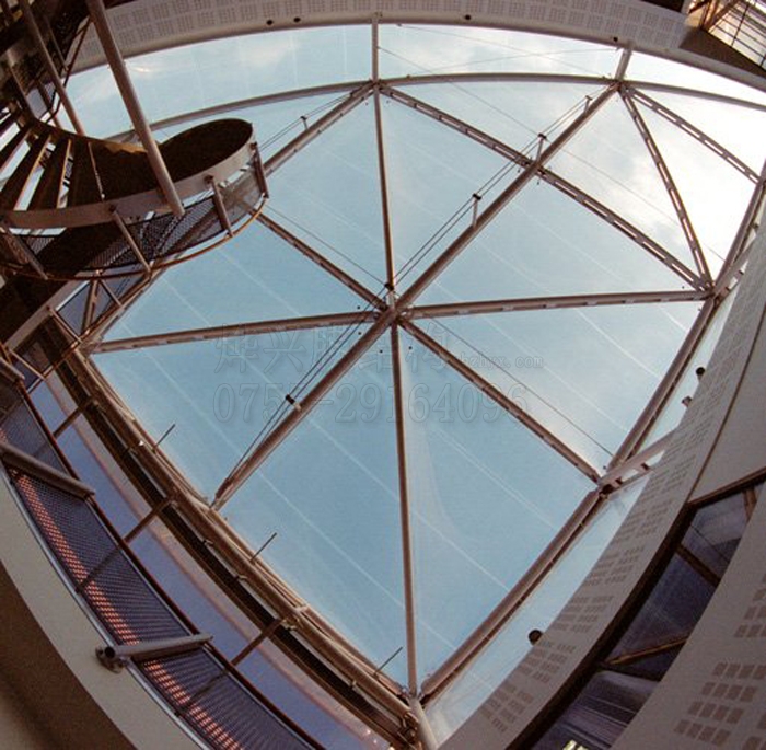 【ETFE膜結構屋面施工】ETFE膜結構透明屋頂設計